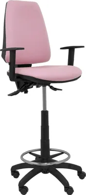 Immagine prodotto di Sgabello Elche S bali rosa con braccioli regolabili