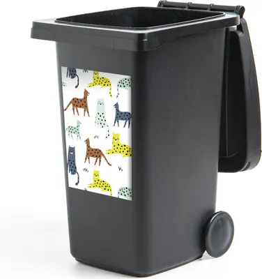 Produktbild von MuchoWow® - Mültonnen-sticker - Sticker - Aufkleber für die Mülltonne