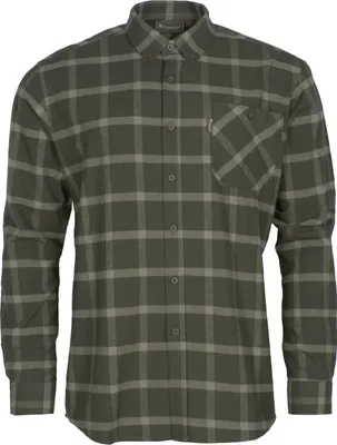 Produktbild von Pinewood 5009 Värnamo Flannel Hemd Dunkelgrün / Grün (124) L