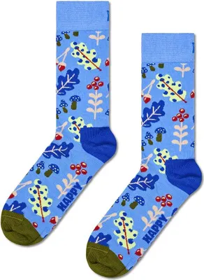 Image de Happy Socks Autumn Leaf Crew socks Blue EU 36-40 Men,Women Blue EU 36-40