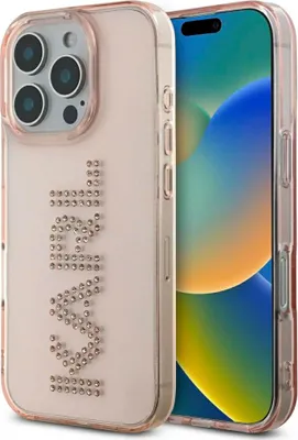 Immagine prodotto di Custodia Karl Lagerfeld Iml Strass Logo Do Iphone 16 Pro Różowy
