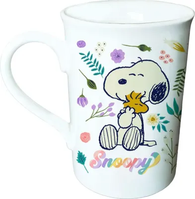 Zdjęcie produktu dla Kubek Cyp Snoopy biały biały jeden rozmiar