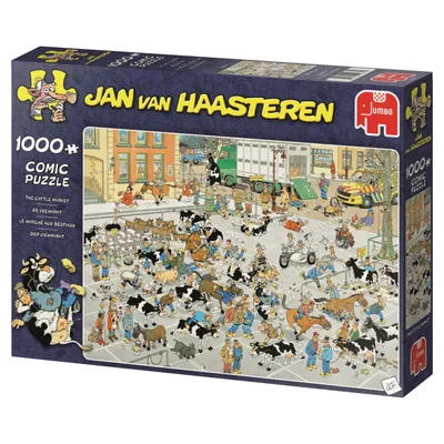 Produktbild von Jan van Haasteren - Der Vieh-Markt - 1000 Teile, 1000 Stück(e), Cartoons, 12 Jahr(e)