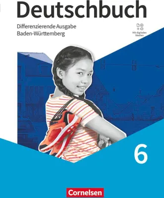 Produktbild von Deutschbuch - Sprach- und Lesebuch - 6. Schuljahr. Baden-Württemberg - Schulbuch mit digitalen Medien