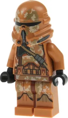 Produktbild von 1x Lego Minifigur Star Wars Clone Airborne Trooper Phase 2 Helm 75089 sw0605