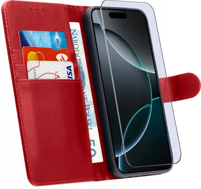 Obrázok produktu pre Puzdro na iPhone 16 Pro Max | Kožené puzdro TOKRA CASE CLASSIC + sklo