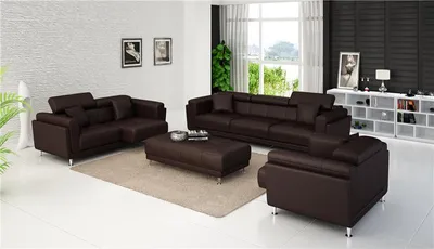 Obrázek produktu pro Soupravy Designové pohovky Pohovky Čalounění 32 místná sedací souprava Kožená pohovka
