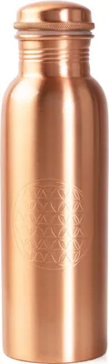 Produktbild von Kupferflasche, 800 ml Blume des Lebens