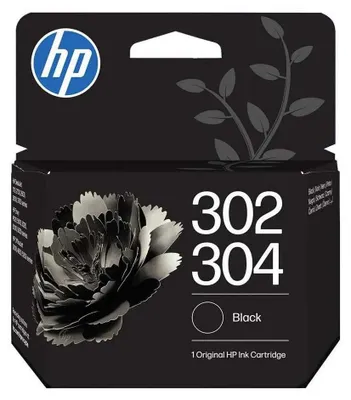Image de Cartouche d'encre noire HP 302/304 originale