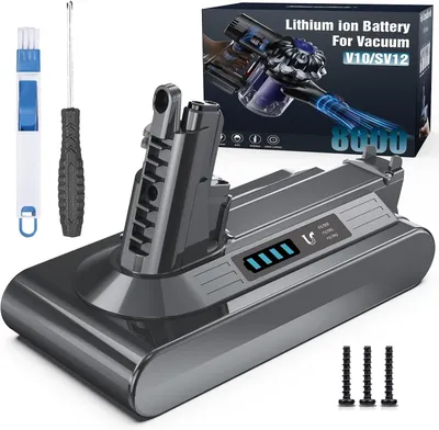 Produktbild von Morpilot 8000mAh Akku für Dyson V10 SV12, Ersatzakku für V10 Motorhead Absolute