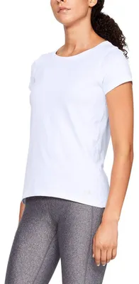 Immagine prodotto di Maglietta a maniche corte Under Armour HeatGear da donna - 1328964, Colore: bianco, Taglia: XL