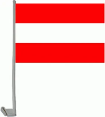 Produktbild von Autoflagge Österreich 30 x 40 cm