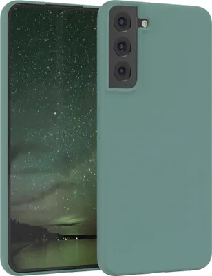 Produktbild von EAZY CASE Silikonhülle für Samsung Galaxy S22 Plus 5G Silikon Backcover Schutz in Grün