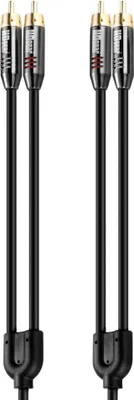 Produktbild von HDGear AC0240-020 2 m Premium-Kabel 2x Cinchstecker / 2x Cinchstecker