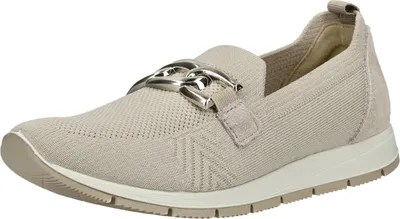 Produktbild von Leichter Textil-Slipper mit Wechselfußbett, rutschhemmender Laufsohle, elastischen Einsätzen