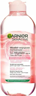 Produktbild von Garnier - SkinActive - Mizellen-Reinigungswasser - Rosenwasser - Strahlende Haut - 400 ml - 1 Stück