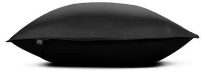 Productafbeelding van Zohome Night-Black 2 kussenhoezen, satijn, 60x70 cm - Gemaakt van 100% katoensatijn