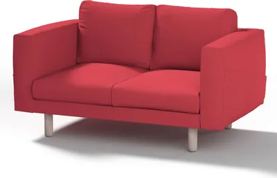 Produktbild von Dekoria Bezug für Norsborg 2-Sitzer Sofa, rot, Norsborg 2-Sitzer Sofabezug