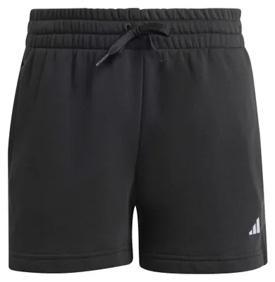 Produktbild von adidas ESSENTIALS SMALL LOGO FLEECE Damen Trainingsshorts schwarz schwarz XS