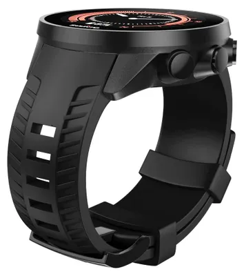 Produktbild von Silikonarmband für Suunto 9/7/Spartan Sport, 24 mm, Ersatzarmband