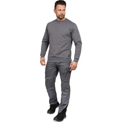 Produktbild von Leibwächter Rundhals-Sweater LWSR Gr. 2XL grau