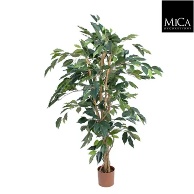 Image de Mica Decorations Ficus plante artificielle - H110 x Ø65 cm - Vert