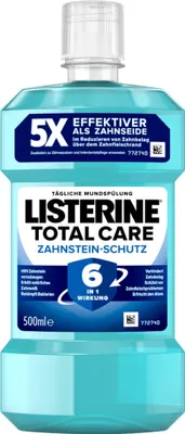 Produktbild von LISTERINE® 5783216006 LISTERINE® TOTAL CARE ZAHNSTEIN-SCHUTZ Mundspülung 500 ml