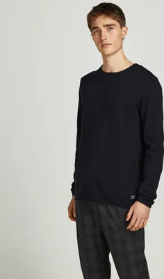 Produktbild von Jack & Jones Hill Pullover Hochwertiger Strukturstrick, Bequeme Raglanärmel, Vielseitig kombinierbares Basic