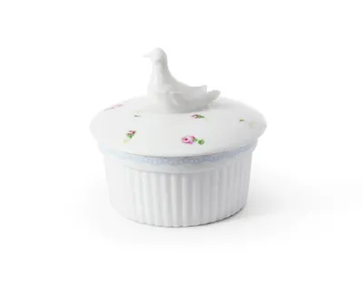 Obrázok produktu pre Zapekacia misa s vekom, 8,5 cm, RoseLine, Leander, český porcelán