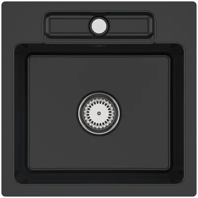 Produktbild von Villeroy & Boch Keramikspüle 33451FS5, Siluet 50 S flat Flächenbündige Spüle - inkl.