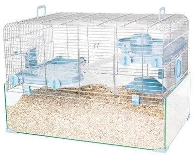 Productafbeelding van Zolux Panas 60 Knaagdierkooi 59x39x40CM Blauw