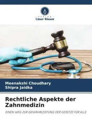 Produktbild von Rechtliche Aspekte der Zahnmedizin