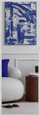 Produktbild von nielsen HOME Wandspiegel Star, Silber matt, Aluminium, ca. 50x150 cm