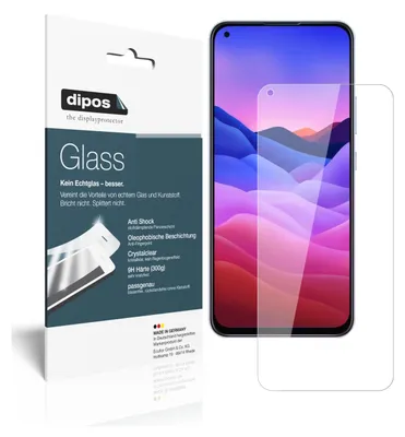 Obrázek produktu pro 2x ochranná fólie pro ZTE Axon 11 SE - Anti-Shock 9H Film dipos Glass Plastic Glass