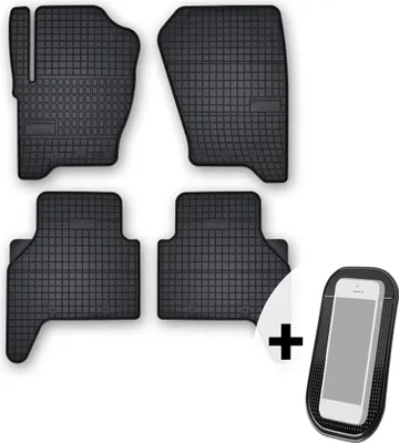 Image de Tapis de sol en caoutchouc Tapis de sol pour voiture Jeu de 4 pièces - convient pour Land Rover Range Rover Sport I 2005-2012