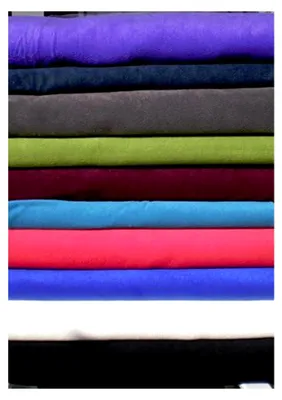 Produktbild von Polar Fleece Stoff Meterware - grau