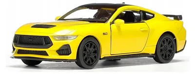 Produktbild von Welly Ford Mustang GT Metallmodell 1:32 gelb
