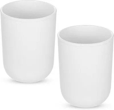 Produktbild von Plastik-Zahnputzteller-Halter, Zahnputzteller-Becher, Plastik-Wasserbecher, Mundwasserbecher, Zahnputzteller-Becher, Mundbecher, Trinkbecher