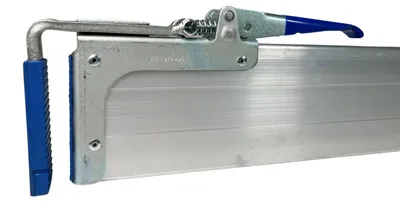 Productafbeelding van Aluminiumen klembord met scheidingswandbevestiging en ophangoog