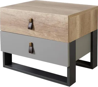 Productafbeelding van Nachtkastjes, bijzettafels, houten nachtkastje, kinderkamer