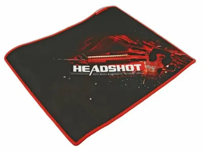 Produktbild von A4Tech B-071, Schwarz, Rot, Abbildung, Gummi, Anti-Rutsch-Basis, Gaming-Mauspad