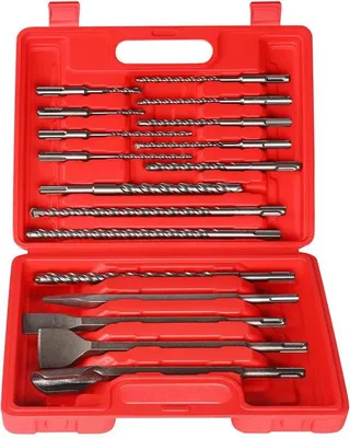 Obrázok produktu pre Sada vrtákov a dlát SDS+, 17ks | KD10068