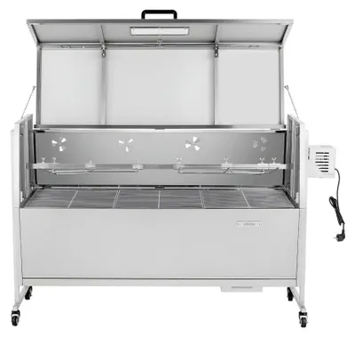 Productafbeelding van Rotisserie Speenvarken Grill - 52 Inch - 38 W Motor - Roestvrij Staal