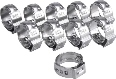Obrázok produktu pre Hadicová svorka, 10 ks, H13,8 mm, INOX