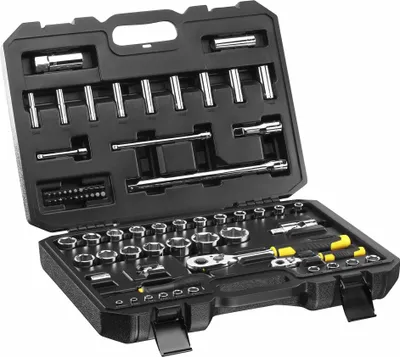 Zdjęcie produktu dla Stanley HTS Steckschluessel-Set ½" + ¼", 72-teilig