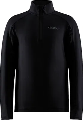 Produktbild von Craft Core Gain Kindershirt Winter-Midlayer mit Stehkragen und kurzem Reißverschluss