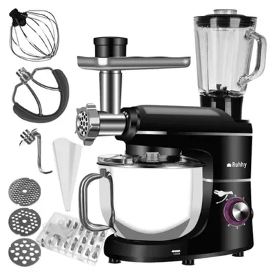 Produktbild von RUHHY 16747 Küchenmaschine mit Mahlwerk 6,2 L 2200 W