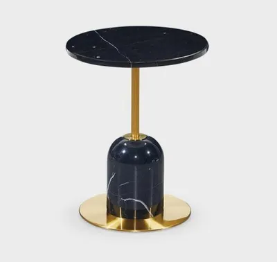 Produktbild von Designer Schwarzer Couchtisch Beistelltisch Wohnzimmer Luxus Möbel Tisch