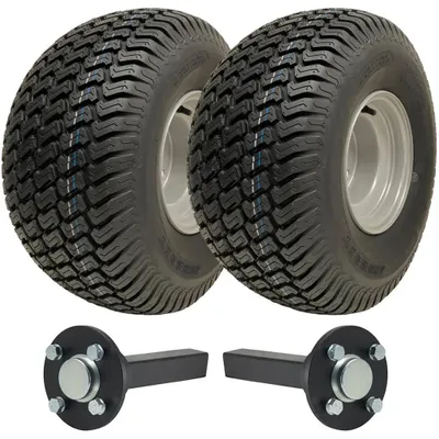 Immagine prodotto di Kit per rimorchio da 20x10.00-8 per ATV da prato, mozzi e assali omologati per la circolazione su strada, 900 kg (senza gancio di traino)