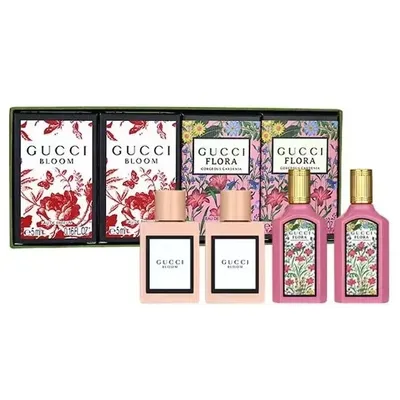 Zdjęcie produktu dla Gucci Garden Collection Bloom EDP 2x5ml + Flora Gorgeous Gardenia EDP 2x5ml